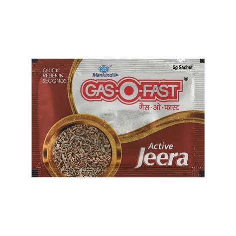 Gas-O-Fast Sachet - Fast Relief from Gas & Acidity