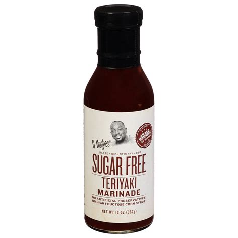 G Hughes - Marinade Teriyaki Original Sugar Free - Case Of 6 - 13 Oz ...
