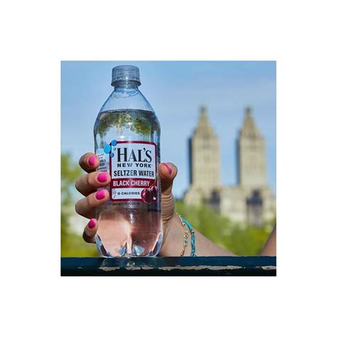 Hal'sNewYork Hal's New York Seltzer Water, Cherry Berry 2-Flavor India ...