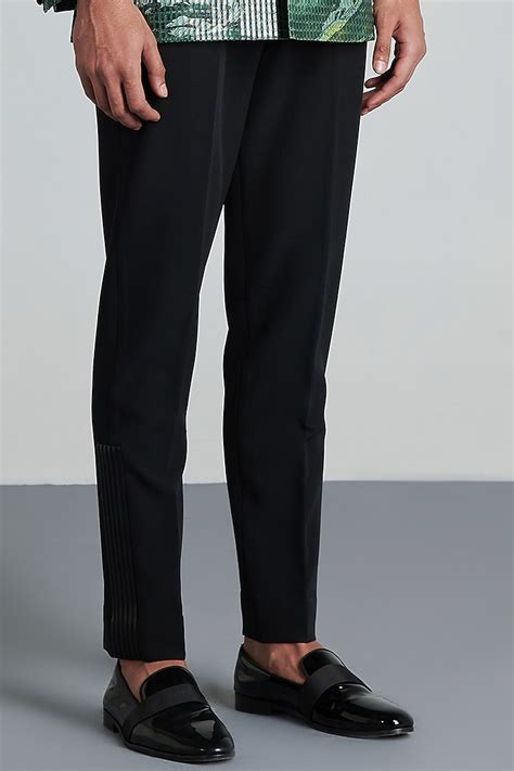 Buy Amit Aggarwal Men Emerald Handwoven Bandhgala Set at Pernia ...