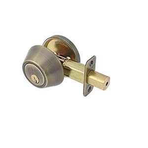 Citiloc 730005 Philadelphia Hardware Single Cylinder Deadbolt, Antique ...