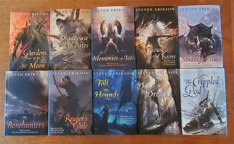 THE MALAZAN BOOK OF THE FALLEN, 10 VOLS: GARDENS OF THE MOON, DEADHOUSE ...