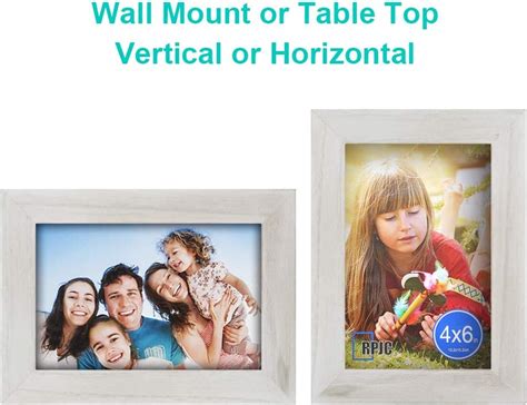 Buy 4x6 Picture Frames Made of Solid Wood High Definition Glass for ...