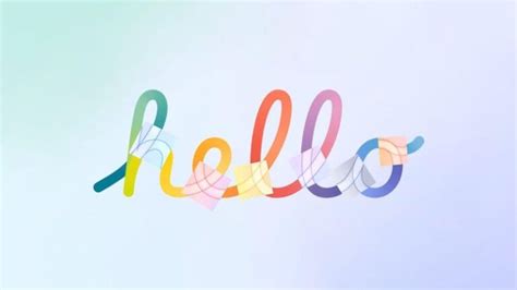 Image result for Apple Hello