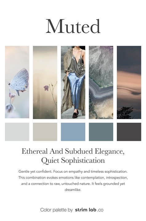 Soft & Muted Color Palette | Calm, Timeless Brand Design in 2025 ...