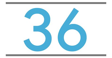 QUE SIGNIFICA EL NÚMERO 36 - Significado de los Números