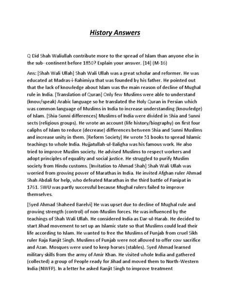 Image result for History Answers