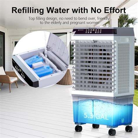 KEGIAN Swamp Cooler, 1800CFM Evaporative Air Cooler with India | Ubuy
