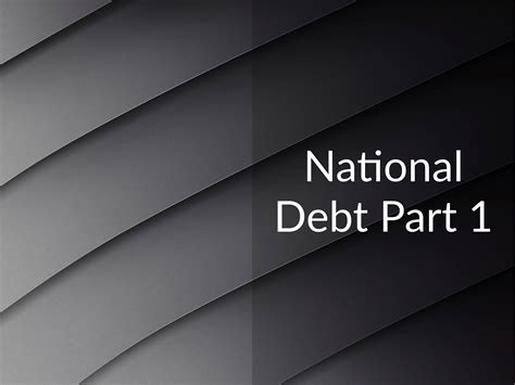 National Debt Master Class Part 1/3 | Money for The Rest of Us