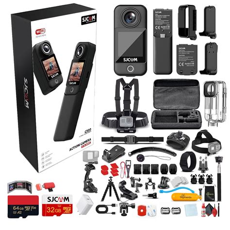 SJCAM C300 4K Dual Touchscreen Action Camera | Ultra HD Compact ...