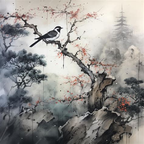 Premium Photo | Japanese writing art selling art online japanese shell ...