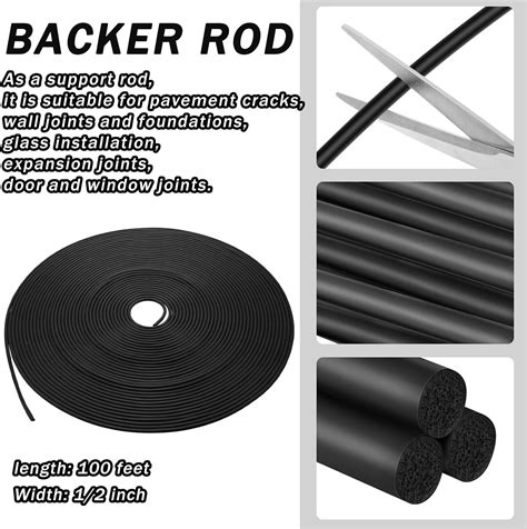 Frienda Backer Rod Foam Rubber Caulk Saver Concrete India | Ubuy