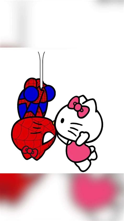 [100+] Fondos de fotos de Hello Kitty Y Spiderman | Wallpapers.com