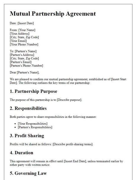 Writing a Short Partnership Disput Resolution Letter Sample 的图像结果