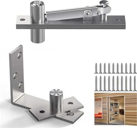 Aglehome Pivot Hinge, Heavy Duty Pivot Door Hardware for Hidden Door ...