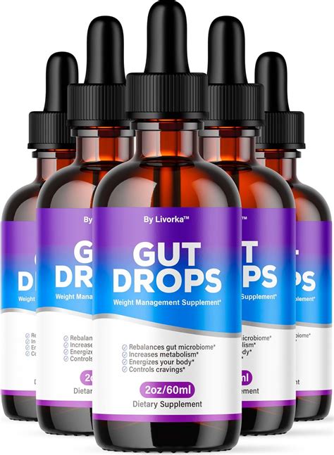 Amazon.com: LIVORKA (5 Pack) Gut Drops - Official Gutdrop Supplement ...