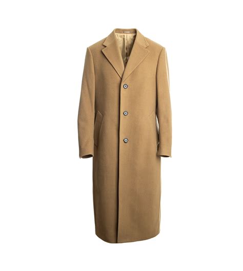 Mens Camel Wool Coat