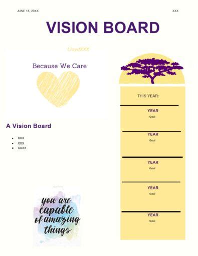 Image result for Obsidian Graph Vision Board Template