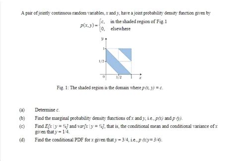 Image result for Joint Probability Distributions for Continuous Random Variables