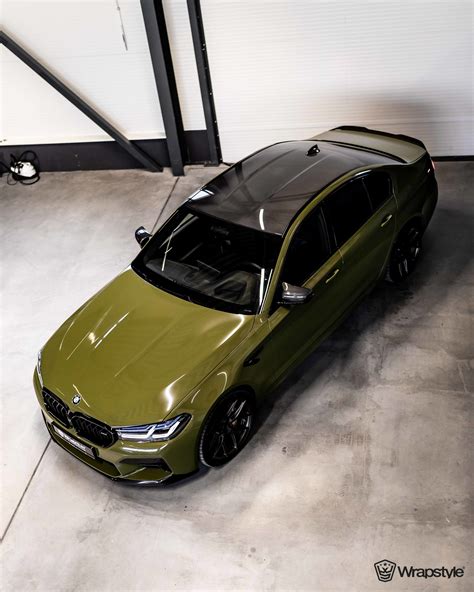 BMW M5 - Urban Green Wrap | WrapStyle