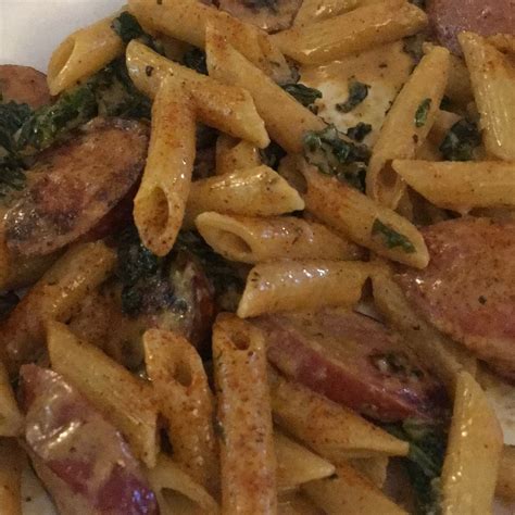 SMOKED SAUSAGE CAJUN ALFREDO