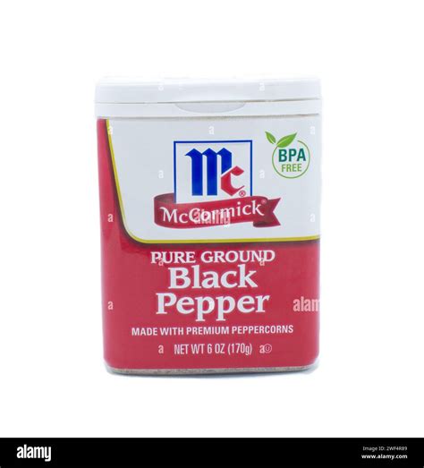 Ocala, Florida 1-28-2024 Container of Ground Black Pepper made by ...