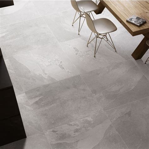 Light Grey Slate Tile Floors