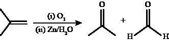 An alkene on ozonolysis produces methanal and ethanal.Write the IUPAC ...