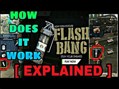 Uses of different types of grenades in Garena Free Fire