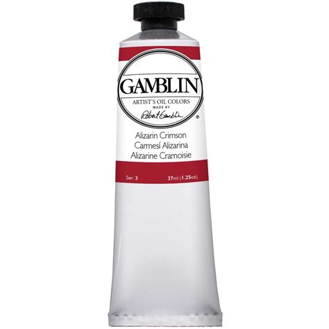 Gamblin Artists' Oil Colour 37 ML - Alizarin Crimson | Art Lounge