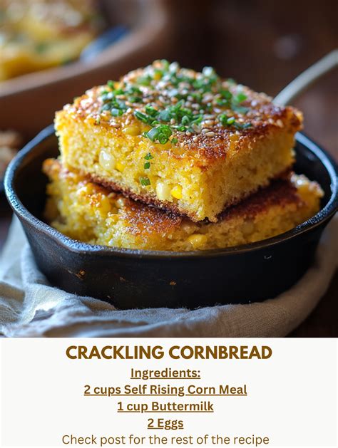 Crackling Cornbread: A Southern Classic with a Crispy Twist - Infloin ...