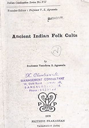 Amazon.in: Buy Ancient Indian Folk Cults Book Online at Low Prices in ...