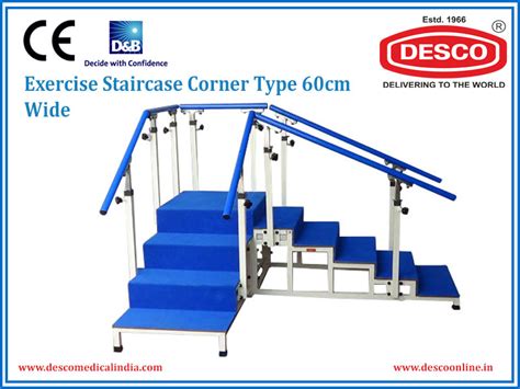 Exercise Staircase Corner Type 60cm Wide | Desco