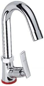 ranger Swan Neck Table Top Mounted Pillar Cock Basin Tap (Chrome Finish ...