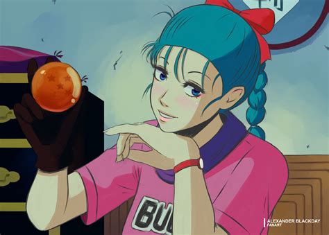 ArtStation - Bulma Brief / Dragon Ball - Fanart
