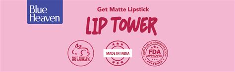 Buy Blue Heaven Get Matte Lip Tower 4-in-1 Stackable Lipstick Combo Set ...