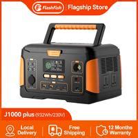 Review FlashFish J1000 plus 932Wh/220V Solar Generator Portable Power ...