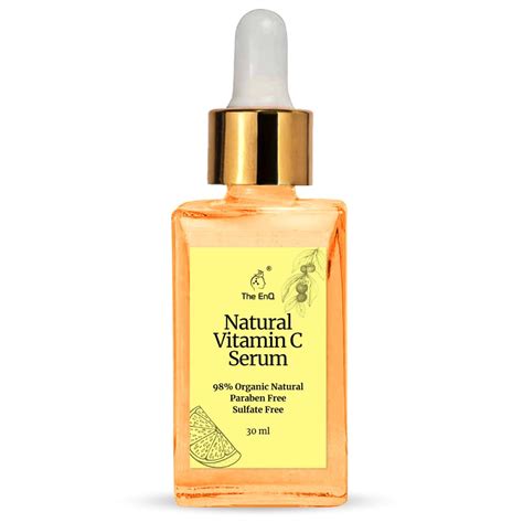 The EnQ Natural Vitamin C Skin Serum for Bright Glowing Healthy Blemish ...