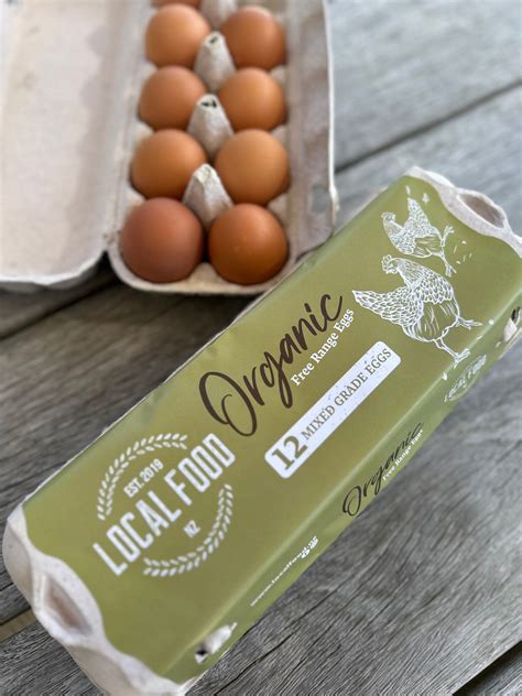 Organic Free Range Eggs (dozen) - Little Farms NZ