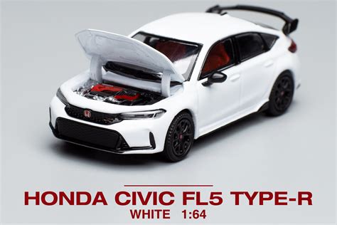 (PR640011) Honda Civic FL5 Type-R (WHITE) – 303 Exclusive Diecasts
