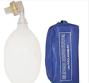 Bag CPR Bag Manual Resuscitator Adult First Aid Autoclavable : Amazon ...