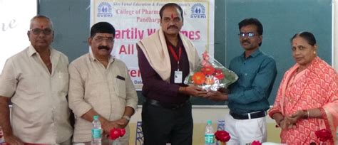 SVERIs College of Pharmacy (Poly.), Pandharpur-413304