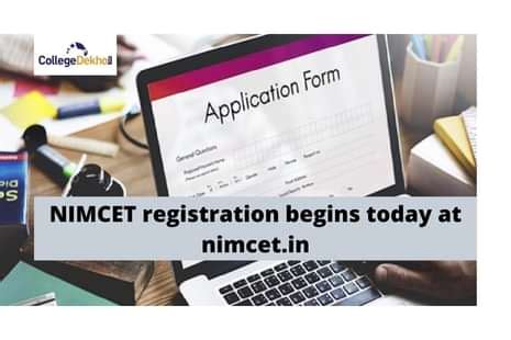 NIMCET 2022 registration begins today at nimcet.in; Click here to apply ...