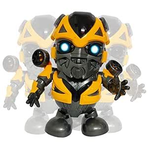 Wembley Dancing Robot Toy Figures with Light and Cool Music Gift for 3 ...