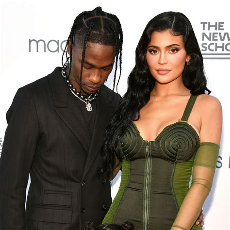 Kylie Jenner and Travis Scott Look Cozy in Her Father's Day Tribute