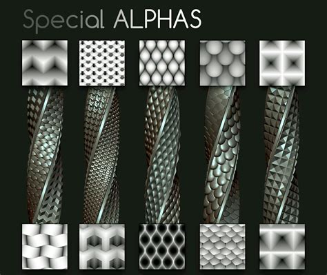 115 metal textures pack for zbrush – Artofit