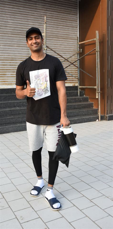 Vicky Kaushal Was Spotted Outside His Gym Wearing Socks With Sandals ...