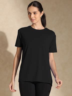 Buy Silvertraq Women's FlowFit Oversized tee Dazzling Blue