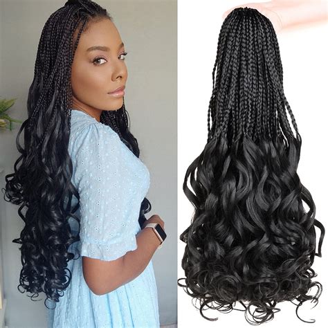 SUNLOCS 9 Packs French Curl Crochet Braids for Black Women India | Ubuy