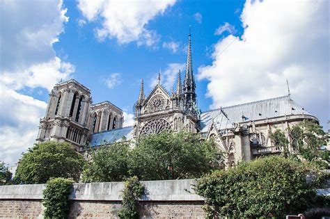 法国巴黎圣母院外观高清图片下载-正版图片501235263-摄图网
